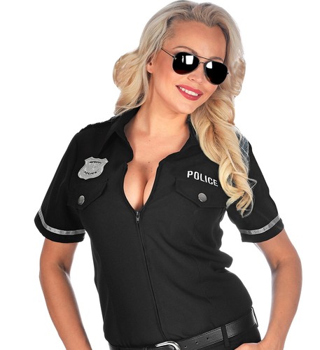 Polizistin bluse police hemd - polizistin,