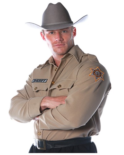 Sheriff kostüm hemd us - –,