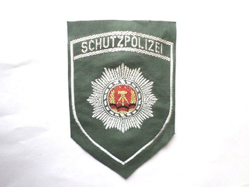 Ddr polizei aufnäher - ddr,