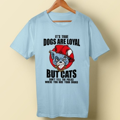 Shirt katzen sagen - t-shirt,