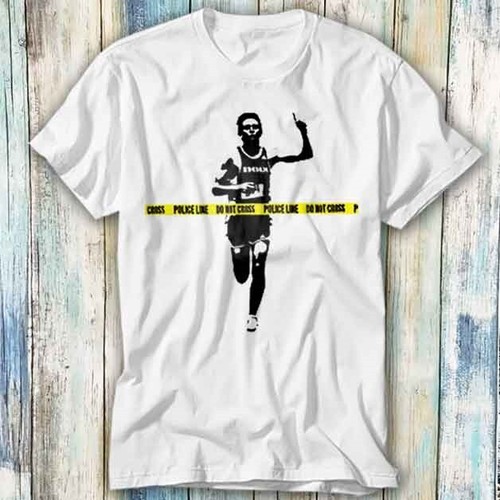 Banksy marathon runner police - marathon,
