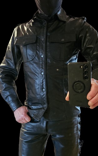 Lederhemd police uniform - lederhemd,,