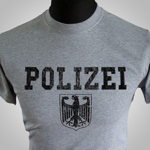 Polizei shirt retro - t-shirt,