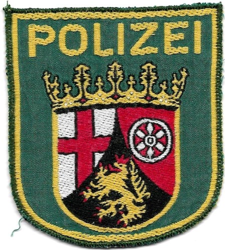 Polizei rheinland pfalz patch - rheinland-pfalz,