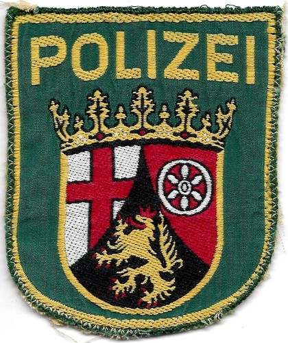Polizei rheinland pfalz - polizei, patch