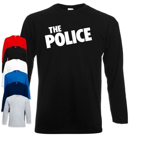 The police langarmshirt - police,