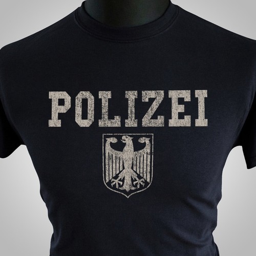 Polizei shirt retro - t-shirt,