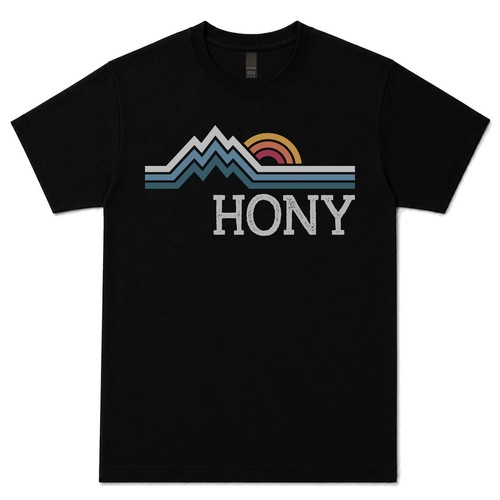 Hony retro logo shirt - retro, t-shirt