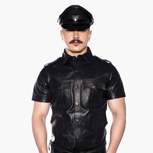 Prowler rotes leder polizei - rotes,