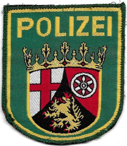 Polizei rheinland pfalz patch - polizei,