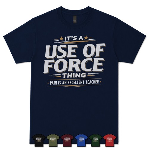 Use force thing pain - use, of