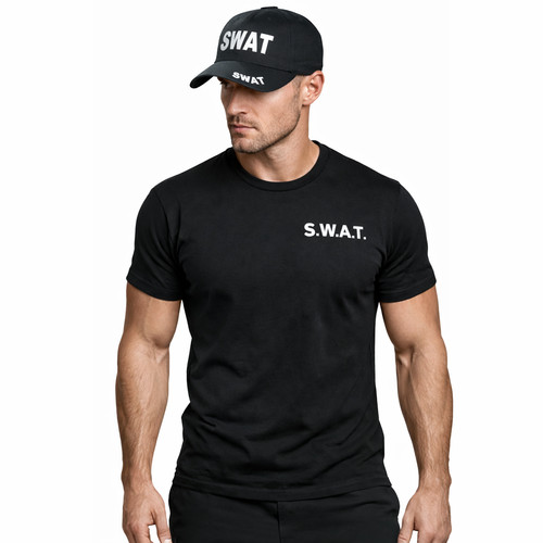 Herren swat polizei - herren, kostüm